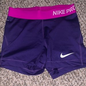 Purple Nike shorts!